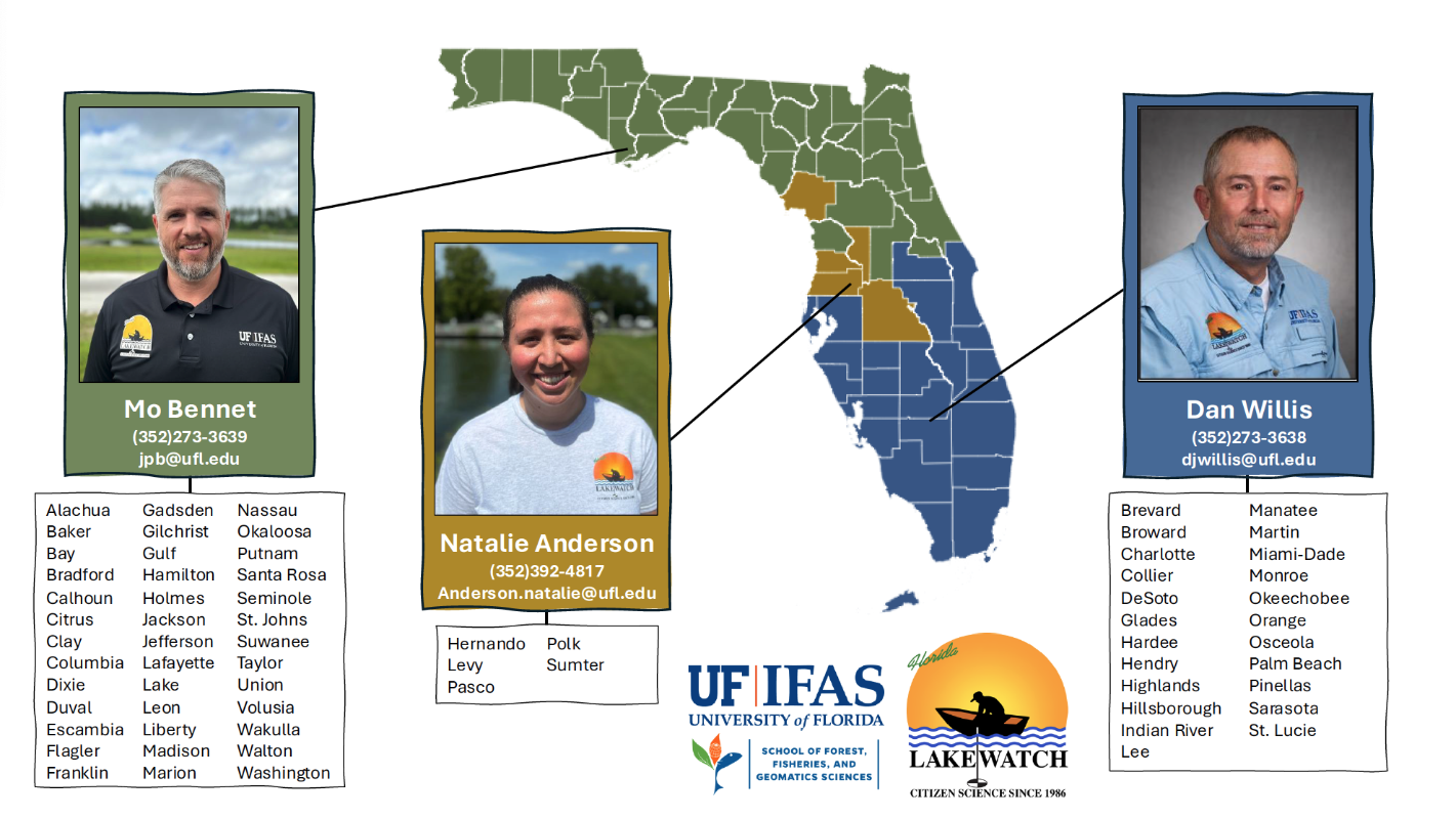 Map of Regional Coordinator Regions